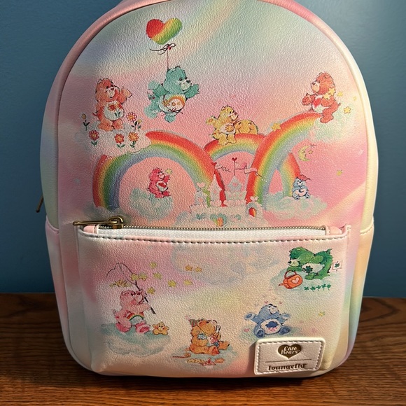 NEW Care Bears Loungefly backpack - Picture 3 of 8